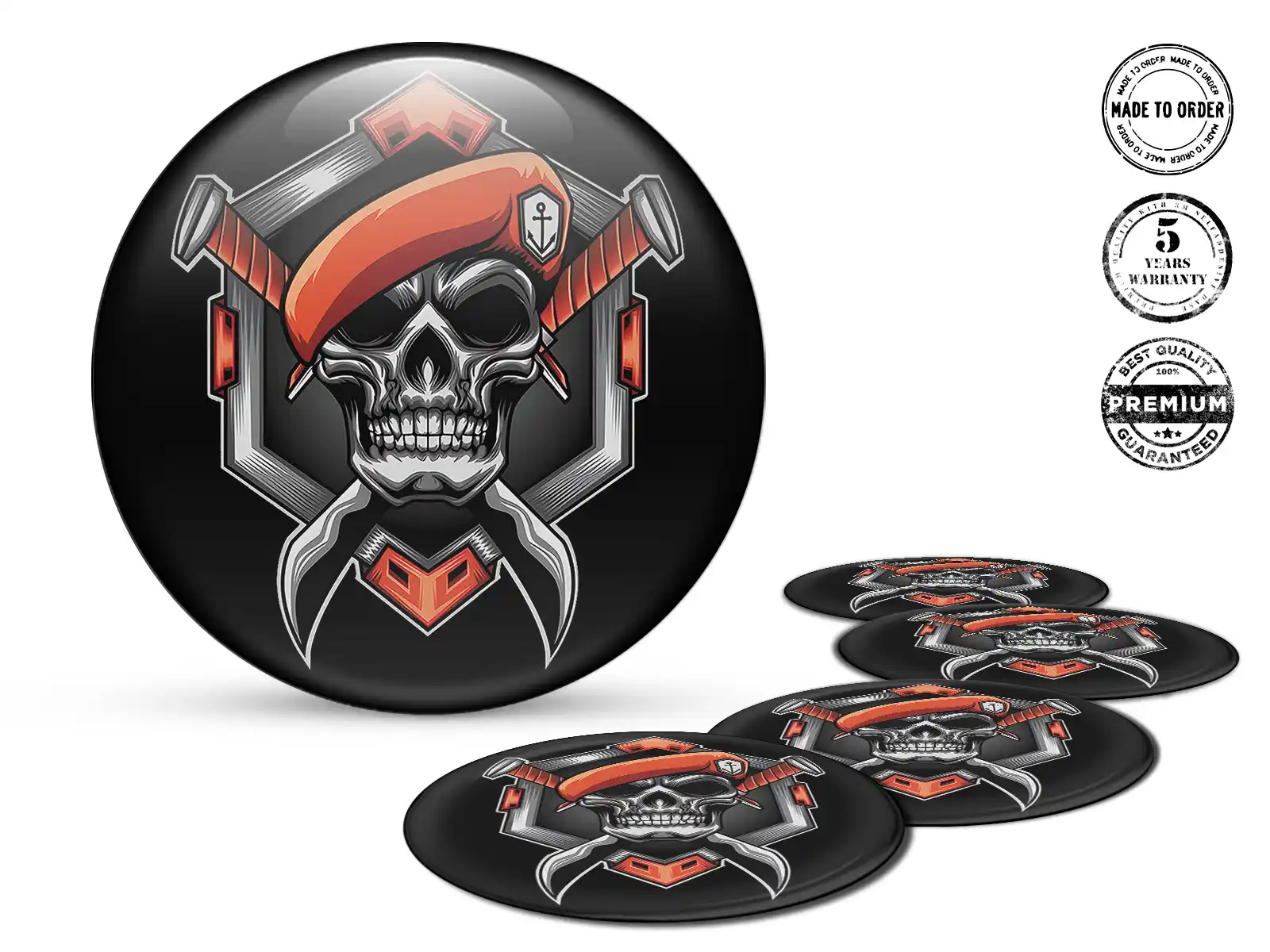 Wheel emblem Luxury Look Limited Edition Decals Trucks